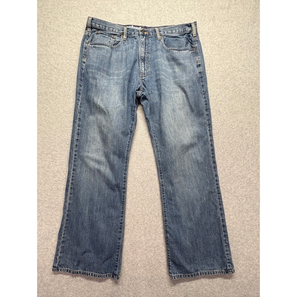 Urban Pipeline Relaxed Bootcut Jeans Mens 38x32 Medium Wash Blue 100 Cotton